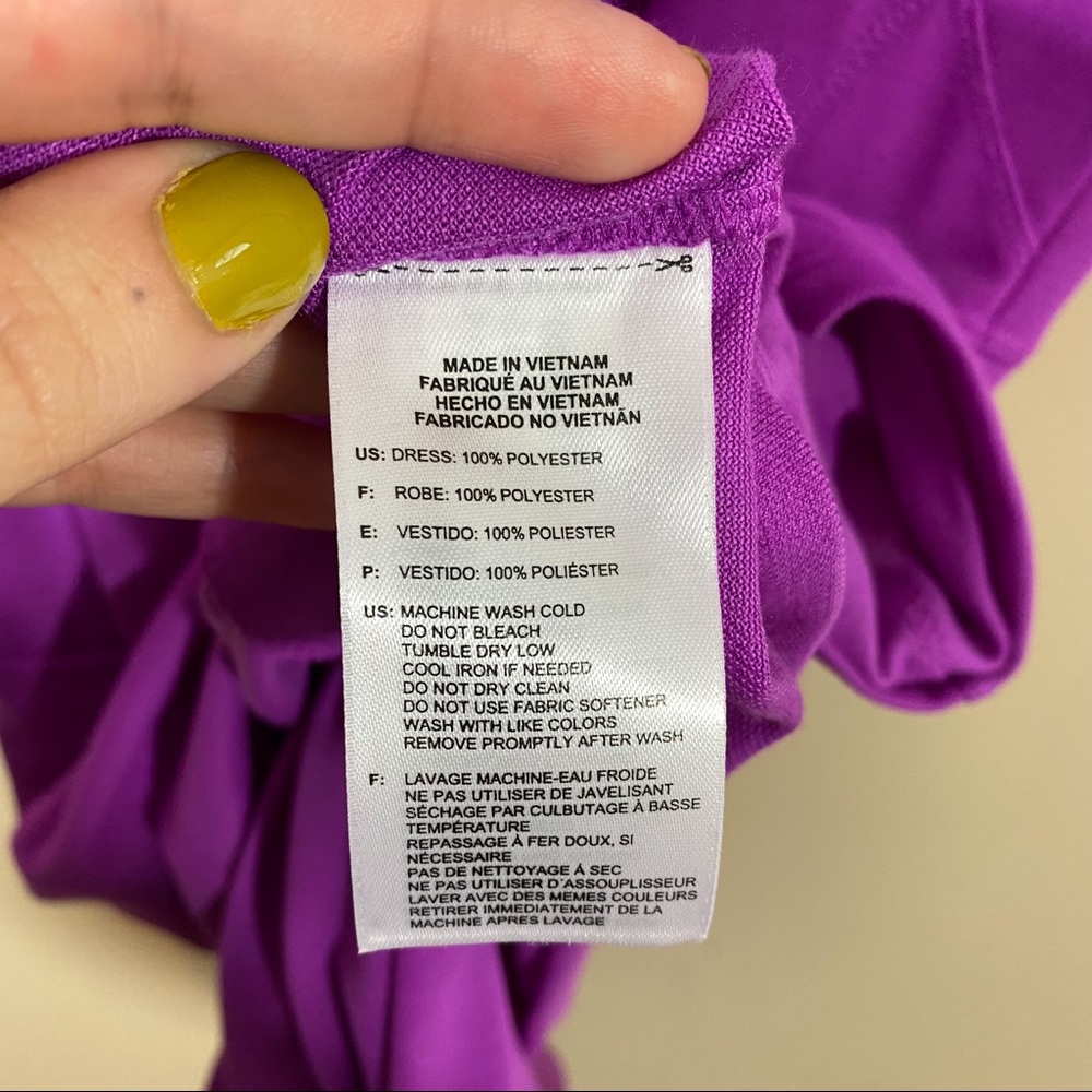 Adidas Purple Golf Dress NWT - Picture 8 of 11